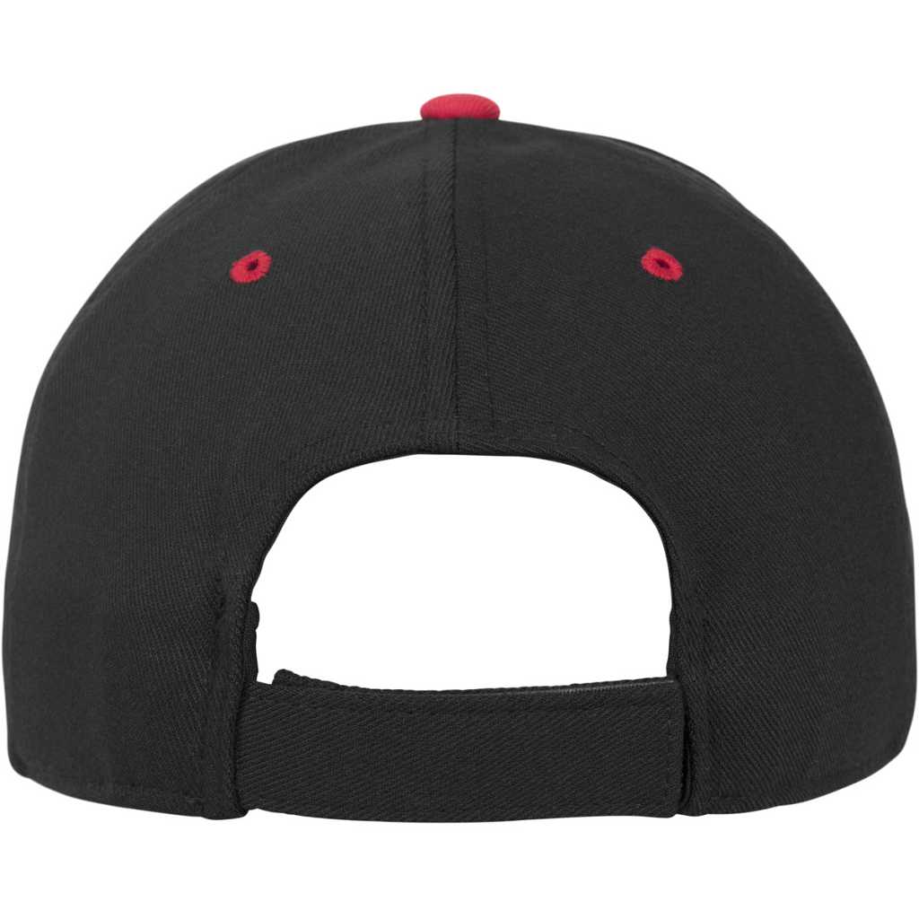 Flexfit 110 Flexfit Pro-Formance 2-Tone Cap Black/Red – back