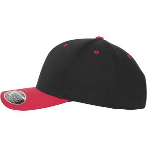 Flexfit 110 Flexfit Pro-Formance 2-Tone Cap Black/Red – side 1