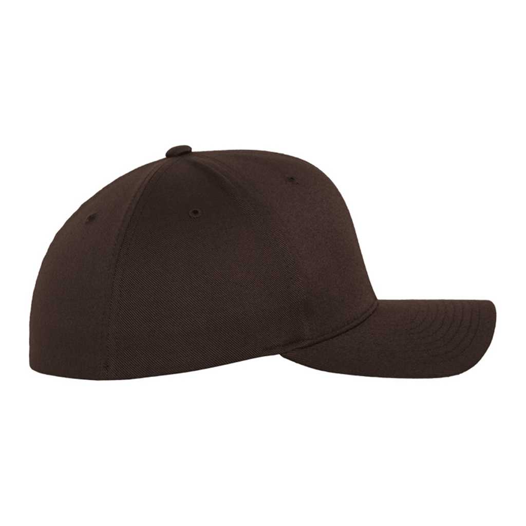 Flexfit Wooly Combed Brown – side 2