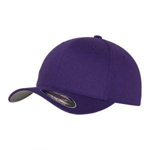 Flexfit Wooly Combed Purple - oblique