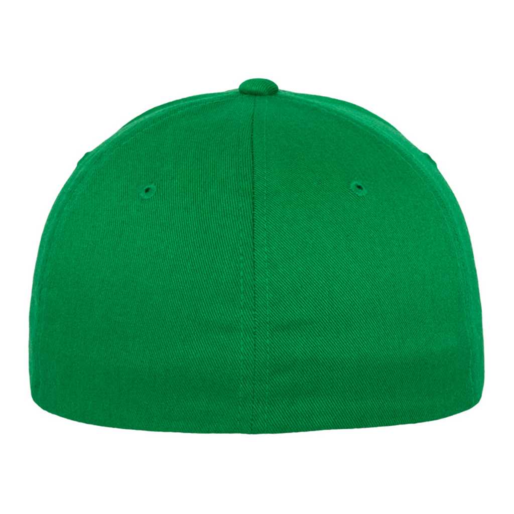 Flexfit Wooly Combed Pepper Green – back