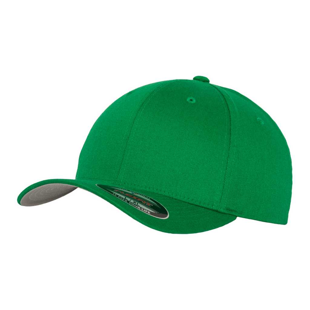 Flexfit Wooly Combed Pepper Green – oblique