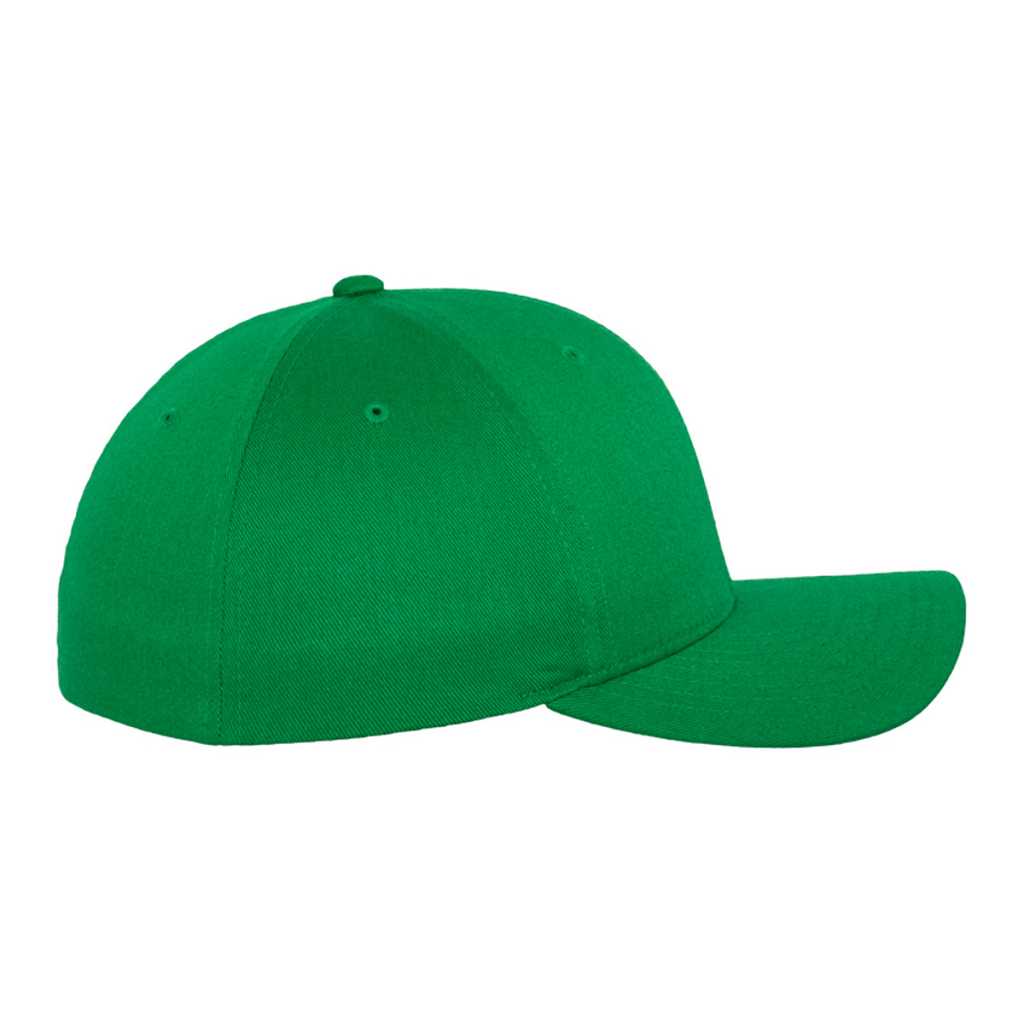Flexfit Wooly Combed Pepper Green – side 2