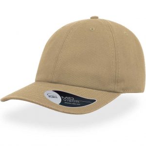 Atlantis Dad Hat – Baseball Cap Staubfarben – oblique
