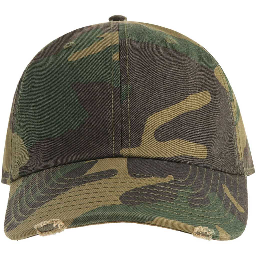 Atlantis Dad Hat – Baseball Cap Camouflage – front
