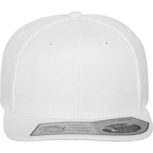 Flexfit 110 Fitted Snapback White – front
