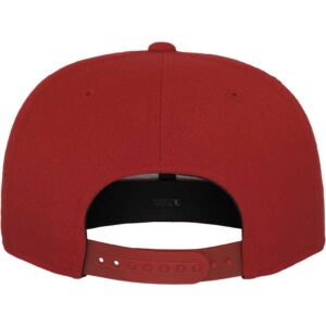 Flexfit 110 Fitted Snapback Red – back