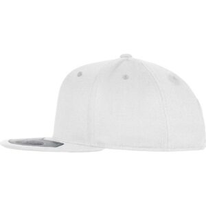 Flexfit 110 Fitted Snapback White – side 1