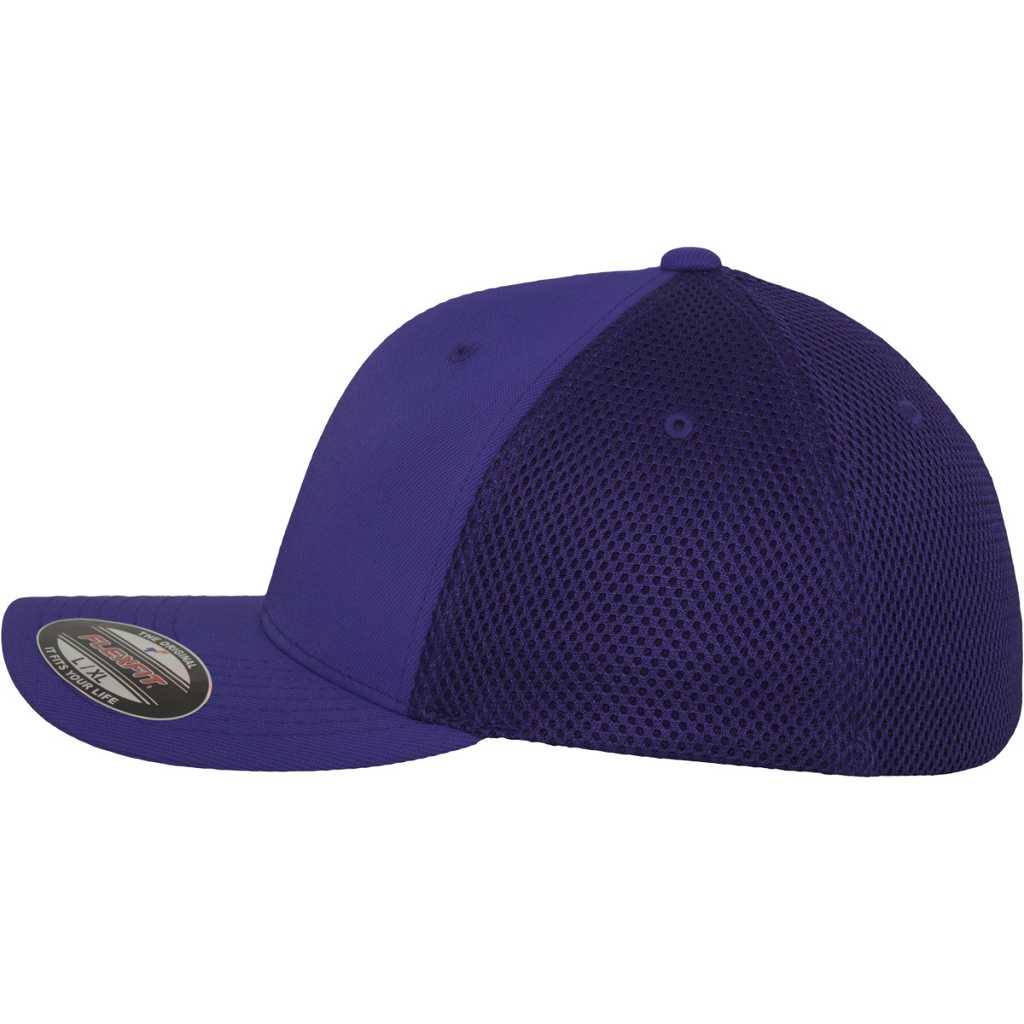 Flexfit Flexfit Tactel Mesh Cap Purple – side 1