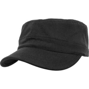 Flexfit Adjustable Top Gun Ripstop Cap Black – oblique 1