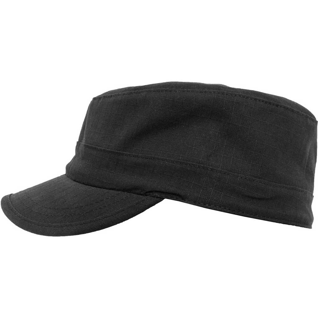 Flexfit Adjustable Top Gun Ripstop Cap Black – side 1