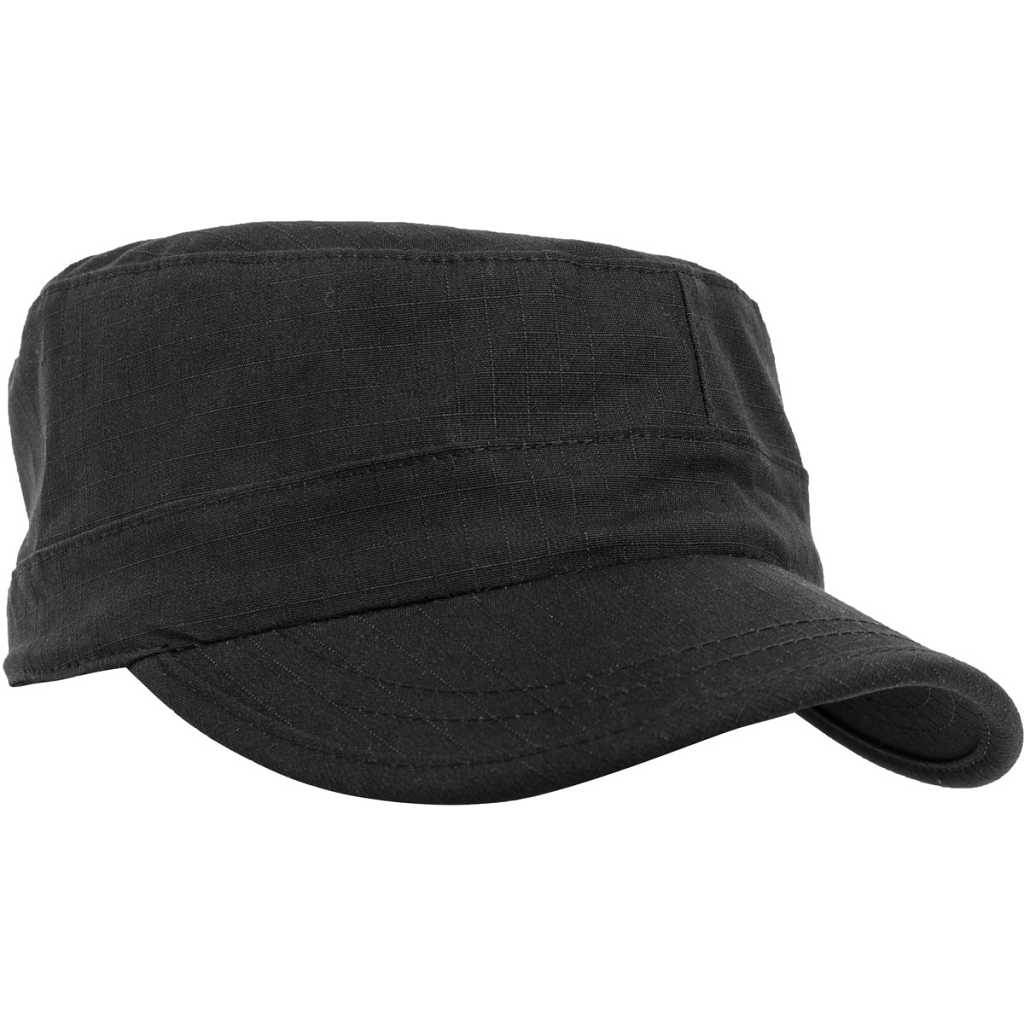 Flexfit Adjustable Top Gun Ripstop Cap Black – oblique 2
