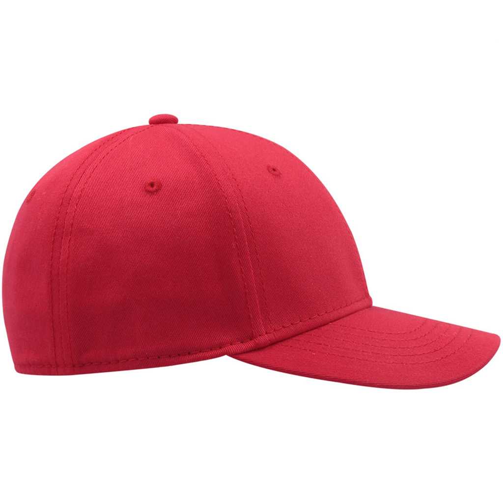 Atlantis Pitcher – Baseball Cap Red/Grey – side 2